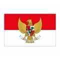 Stiker Pipi HUT RI Bendera Merah Putih / Stiker Kemerdekaan Indonesia / Pancasila / I Love Indonesia. 
