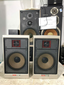 Bán Cặp Loa Booksheolf Nghe Nhạc Aiwa SX - LM10 đẹp keng  hát cực hay hàng bãi nhật về