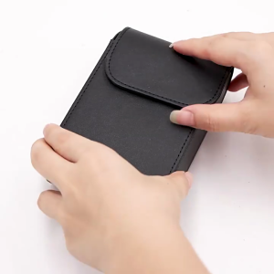 Pu Leather Carrying Pouches Waist Bag Range Finder Protector with Buckles For Measurement Tool