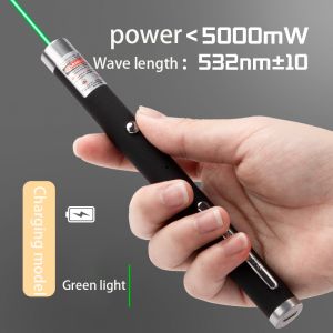 SG Kids Laser Pointer Toy Red Green USB Rechargeable Astronomy Star Pointer