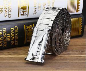 ผู้ชายCreatorโลหะเหล็กสแตนเลสสตีลเข็มขัดเหล็กสายคาดเอวเยาวชนแฟชั่นเข็มขัด เข็มขัดเหล็กผู้ชาย เข็มขัดเหล็ก เข็มขัดเหล็กผู้ชายแฟชั่น - Lazada