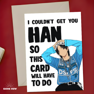Stray Kids Han Greeting Card | Kpop STAY Fan Gift | Funny SKZ Card