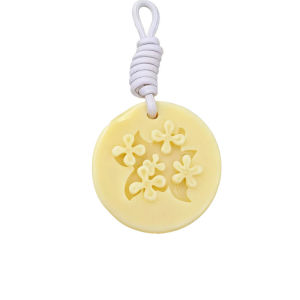 Car Round Aromatherapy Wax Tablet Car Fragrance Scent Tablet Long Lasting Air Freshener for Vehicles