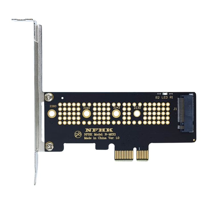 NVMe PCIe M.2 NGFF SSD to PCIe X1 Adapter Card PCIe X1 to M.2 Card ...