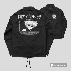 AngelFeelings-Coach Jacket Killua zoldyk jaket parasut prian wanita
