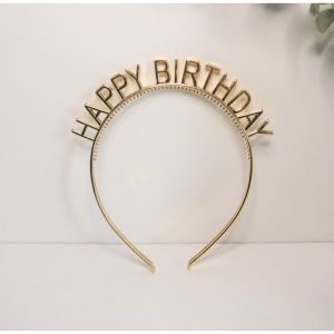 ⚡CÓ SẴN - GIAO NGAY - HỎA TỐC NỘI THÀNH HCM⚡Băng Đô Cài Tóc Họa Tiết Chữ Happy Birthday Phong Cách Hàn Quốc Cho Bé Gái