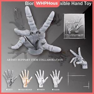 WHPHous Movable Finger Gashapon 1 2 Hand Model 1:1 Palm Painting Art Miniature Model Reference Tool Hand Desktop Decoratoion