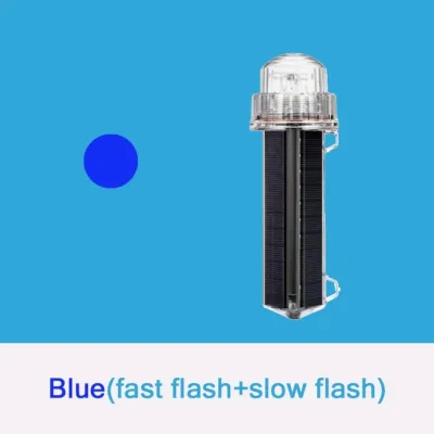 IFFINE IP7X Đèn cảnh báo Chạy bằng năng lượng trời Dấu lưới/vị trí Biển nhấp nháy Đèn tín hiệu Đèn định vị Hàng Hải