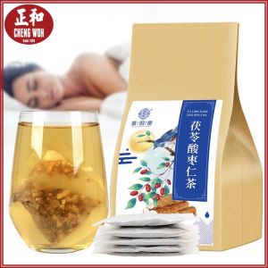 茯苓酸枣仁茶 120g Sleep Tea Soothing Poria & Sour Jujube Seed 谯韵堂独立三角茶包 Teh Herba