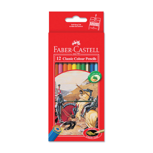 Pensil Warna Faber Castell Classic 12 warna - murah