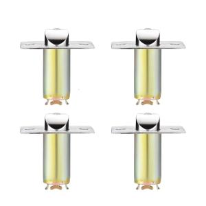 4Pcs Universals Single Lock Body Tongue Round Balls Door Knob Body Lock Cores Entrance Passages Door Lock Cores Enduring