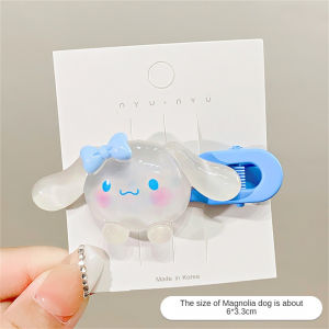 Sanrio Hairpin Clip Jelly Texture Sweety Cute Clip With Bangs And Broken Hair In Front Of The Forehead Headwear Accessories