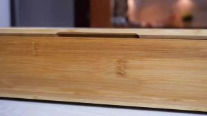 Multifunctional Bamboo Cutting Board Set with Drawer Storage & Grater Kitchen Chopping Board with Shredder
