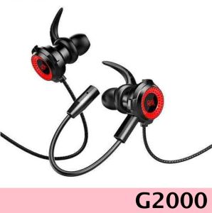 G2000 Gaming Wired Earphone Stereo Sound HiFi Bass In-Ear Wired Earphones