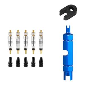 12Pc Valves Core Remover Dismantle Removal Tool Tire Valves Stem Removal Installation Tool Tubeless Valves Core Repair