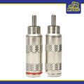 Hosa - RCA-025 Connector RCA 2 Piece (Instruments Cable). 
