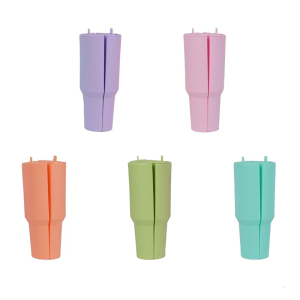 2pcs Silicone Mug Dividers for Daily Use Heatproof Separators Insulated Cup Partitioners Drinkware Accessories