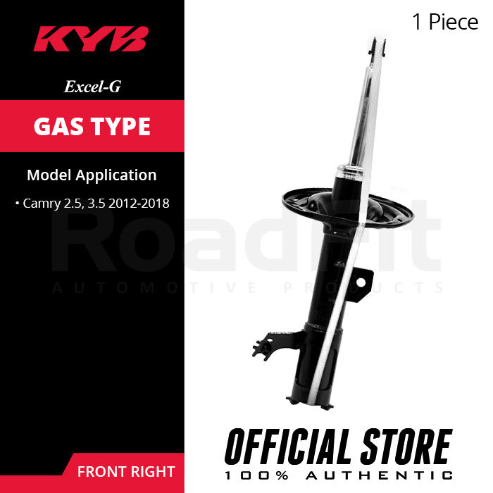 RoadFit KYB Excel-G Gas Shock Absorber for Toyota Camry 2.5, 3.5 2012 ...