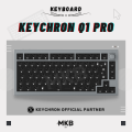 [READY STOCK] Keychron Q1 Pro Wireless CNC Aluminium Body 75% Gasket Hot-Swap Custom RGB QMK VIA South Facing Screw In. 