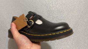 MARYJANE Mary jane shoes 8065 Low-cut genuine leather Martin Shoes Womens British Fashion Student Casual DML Bottom ☺1130