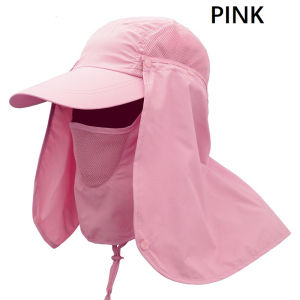 Hat Cap Topi Sun UV Protection Waterproof Sun Hat Removable Shawl Breathable Mesh Cap For Fishing Cycling Hiking Hats