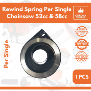 Rewind Spring Per Recoil Starter Senso Chainsaw 5200 5800 Tarikan Mesin Potong Rumput Kecil 52 58 CC