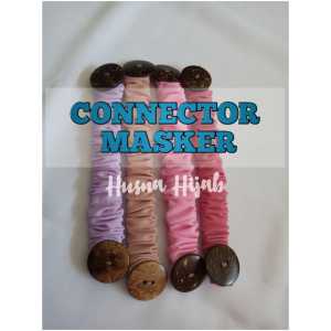 [HUSNA HIJAB] Konektor Masker Isi 12 Pcs / Grosir Konektor Masker