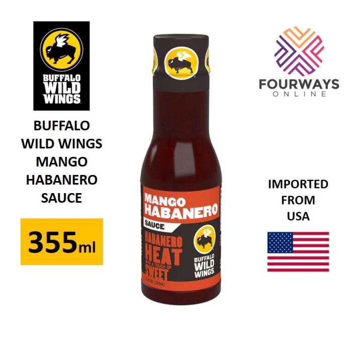 Buffalo Wild Wings Mango Habanero Sauce (355ml) Lazada PH