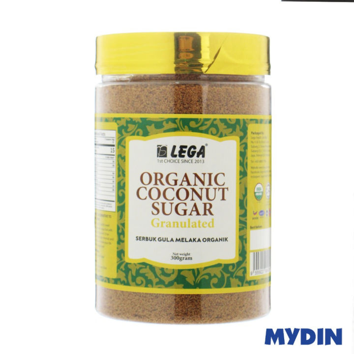 Lega Organic Coconut Sugar Granulated (300g)
