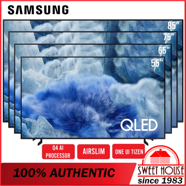 ** Samsung 75"-85" Inch QLED Q8F 4K AI Smart TV Television QA75Q8FAAKXXM/QA85Q8FAAKXXM