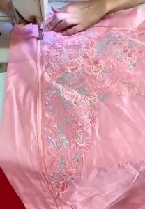 โรงแรมสีล้วนเรียบง่ายสไตล์ยุโรป 100 ชุดผ้าฝ้ายผ้าซาตินยาวสี่ชิ้น ชุดเครื่องนอนผ้าฝ้ายแท้หรูหราเบาๆ