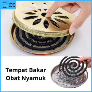 Tempat Bakar Obat Nyamuk Dengan Tutupan Tatakan Wadah Obat Nyamuk Bakar