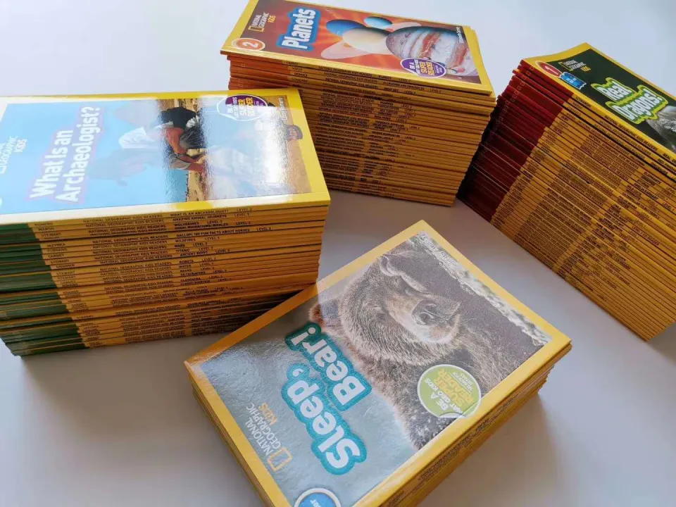 SG Stock] National Geographic Kids Pre reader/1/2/3 Point Readable