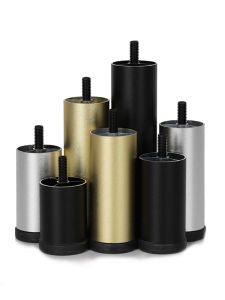 Onuobao Furniture Leg M8 Screw Adjustable Aluminum Alloy Sofa Leg for Table Legs Furniture Raised Feet Refrigerator Feet Washing Machine Feet 1pcs