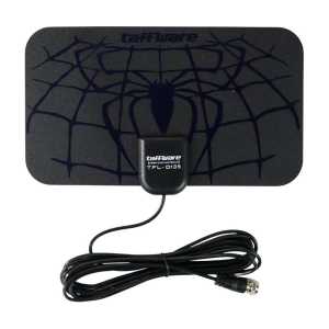 Antena TV Digital Indoor DVB-T2 25dB Spider Jack Male Plug