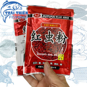 Bột Trùn Quế Thành Đô Jiuyuan Gói 50g Giun Đỏ Làm Tăng Hương Vị Mồi Kích Thích Cá Ăn