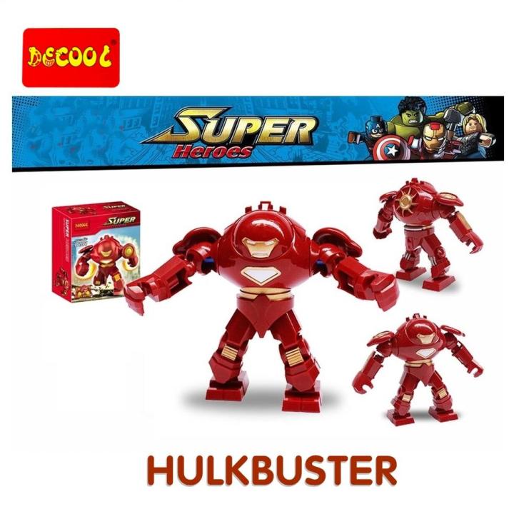 Mô hình Big Figures lego siêu anh hùng Hulkbuster Iron Man