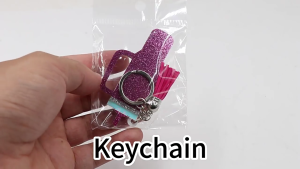 Stylish Keychain with Fringe Fashionable Cup Shape Bag Accessory Key Adornment Backpack Pendant Gift for Cup Lovers