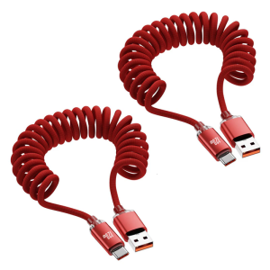 Multifuntional 120 Wát mùa xuân USB Một cáp điện vào nhanh cung cấp nylon và vân kim loại thích hợp cho điện thoại và thiết bị điện tử