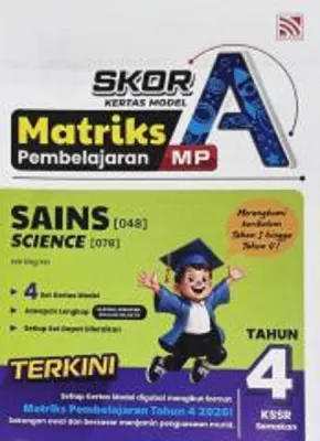 2026 Skor A Matriks Sains Thn 4 - Pelangi