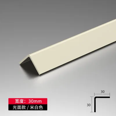 pvc Angle Blank Holding Groove Tile l Plastic Closing Decorative Strip Window Door Set Corner Protector Covered Edge Edge Banding Self-Adhesive
