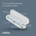 Welby Electric Toothbrush PRO Black & White Sikat Gigi Elektrik​. 