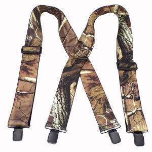 Camouflage Suspenders Mans Braces Male Vintage Outdoor Straps Bretelles adult 4 clips suspensorio Ligas Tirantes 5*120cm h260606