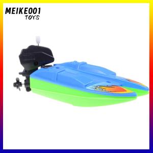 MEIKE001 Tangoo 1 PC 1 PCฤดูร้อนสระกลางแจ้งเรือของเล่นม้วนขึ้นว่ายน้ำเรือยนต์ของเล่นสำหรับเด็ก