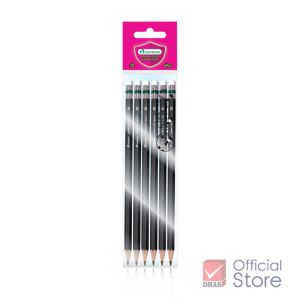 Master Art ดินสอ ดินสอดำ ดินสอ 2b จำนวน 6 แท่ง