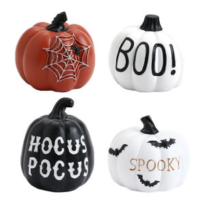 Halloween Decor home outdoor Ornaments Resin Thanksgiving Pumpkin Set Fall Pumpkin Fall Thanksgiving Harvest Home Decorations