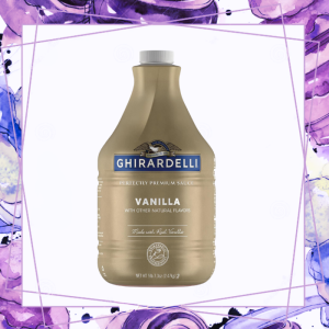 Ghirardelli Vanilla Sauce 2.47kg