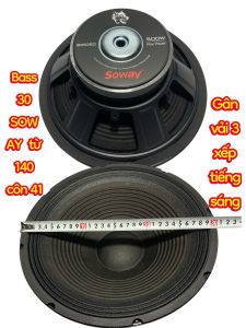Lao bass 30 SOWAY - nhập thái - phi 140 côn 41 - gân vải 3 xếp - giá 1 cái