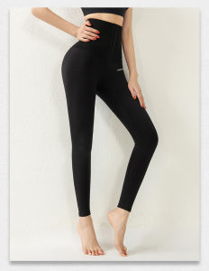 Shrink abdomen High Waisted Yoga Pants Workout Sports leggings for Women Long Sports Pants Sports Seluar Panjang Wanita Sukan