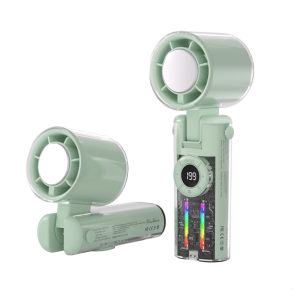 4000mAh Wearable Hand Fan thiết kế có thể tháo rời động cơ lý tưởng cho phòng tập thể dục đi bộ đường dài làm việc đi lại